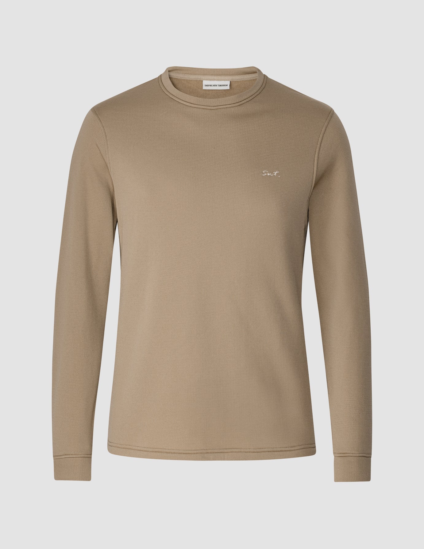 Tech Wool Crewneck Khaki